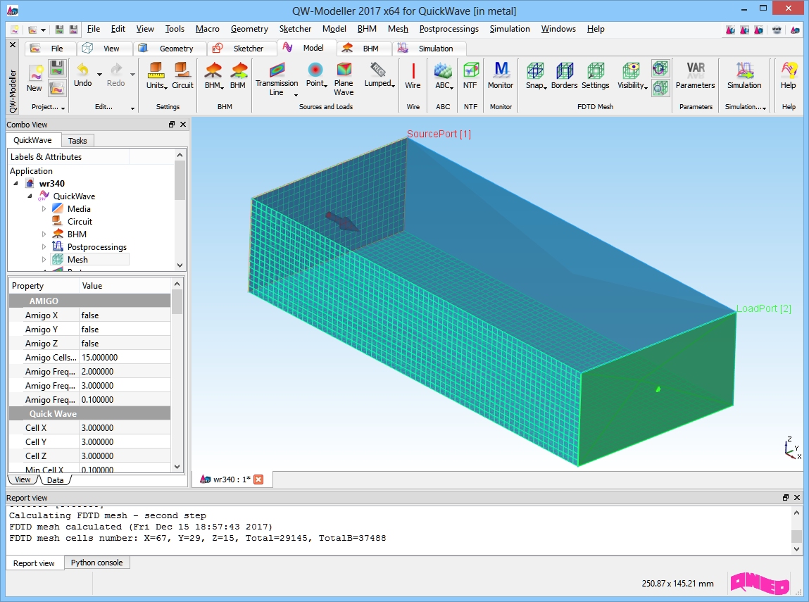 2.6.6 Setting up the mesh