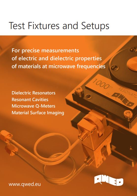 Test Fixtures and Setups Dielectric Resonators cover
