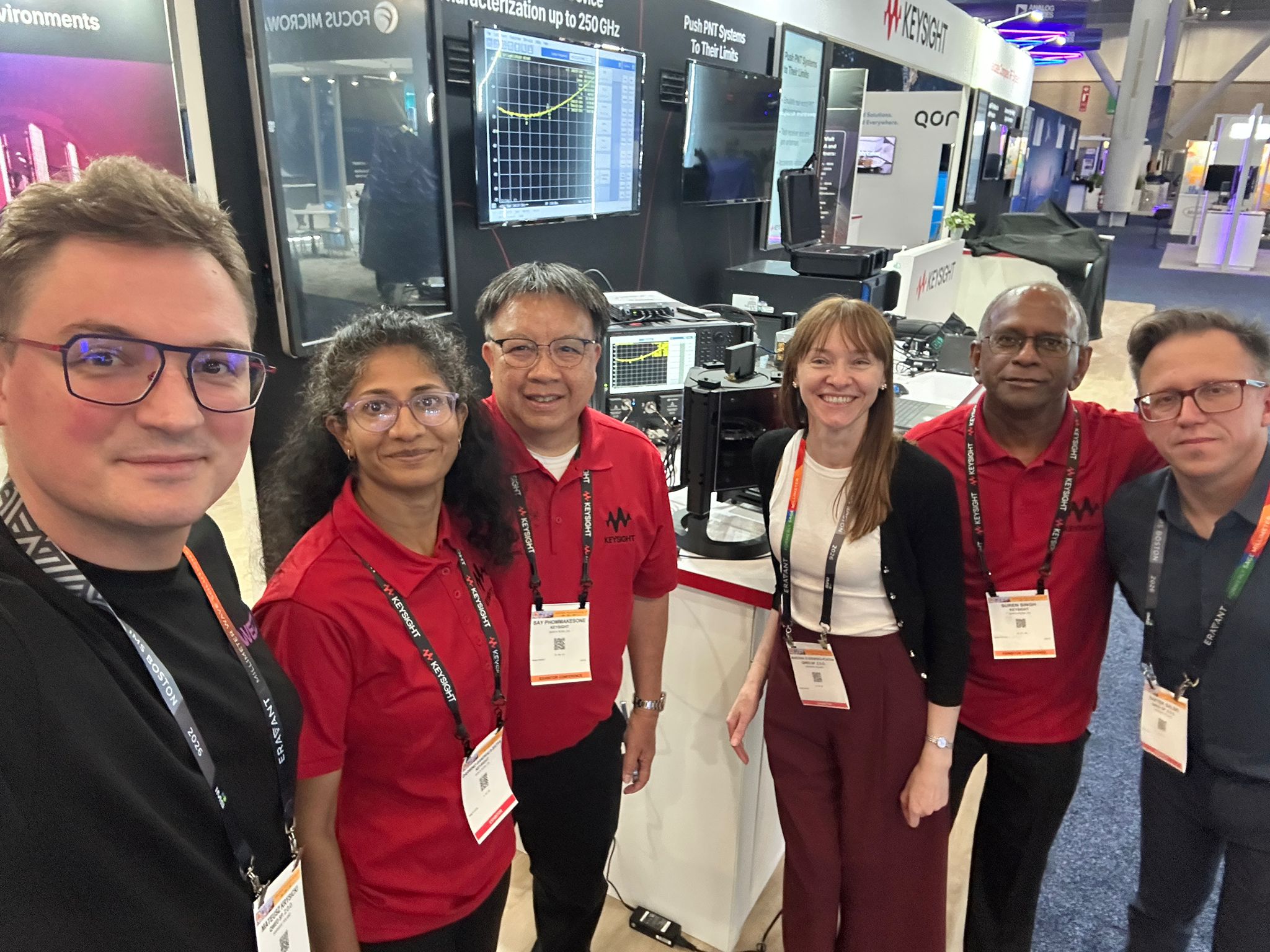 QWED at IMS 2026 - booth photo 1